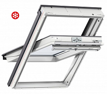 Мансардне вікно Velux PREMIUM GGU 0066 ручка зв. дер/пол-н 2к криптон розмір FK06 66x118