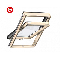 Мансардне вікно Velux Стандарт Плюс GLL 1061B ручка знизу дерево 2к розмір MK08 78х140 (0,73м2)