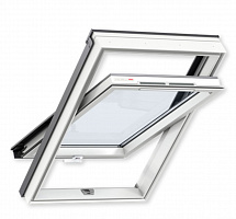 Мансардне вікно Velux OPTIMA GLP 0073B ручка знизу білий пластик розмір MR04 78х98 (0,47м2)