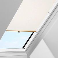 Рулонна штора на гачках RHL Velux розмір С02 55х78 (0,22м2) колір 1086 бежевий