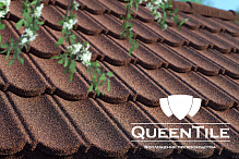 Лист черепицы QueenTile Classic 1140*412мм Brown