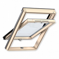 Мансардне вікно Velux OPTIMA GZR 3050B ручка знизу дерево розмір FR06 66x118 (0,48м2)