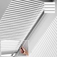 Жалюзі PAL Velux розмір F04 66х98 (0,38м2) колір 7001 білий